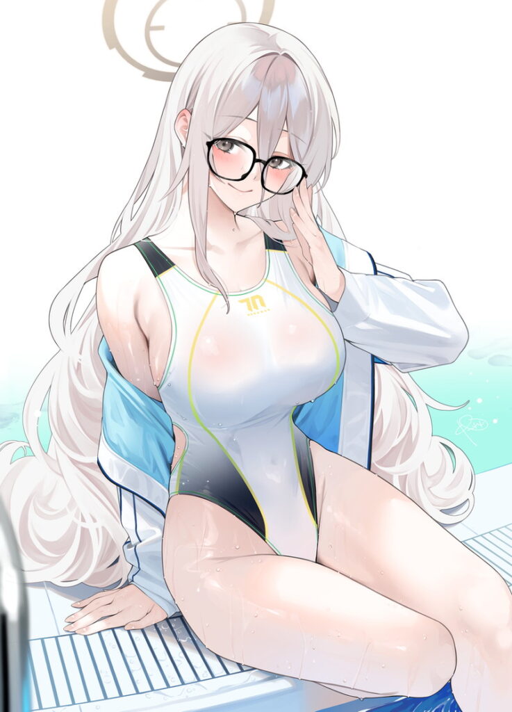 ブルーアーカイブのレベルが高いエロ画像