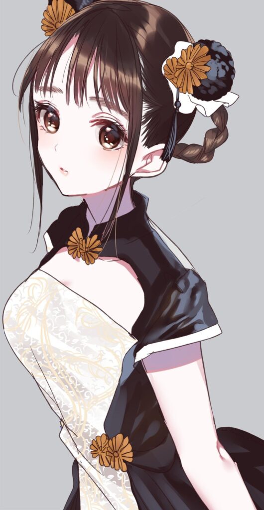 チャイナドレスの二次エロ画像で！