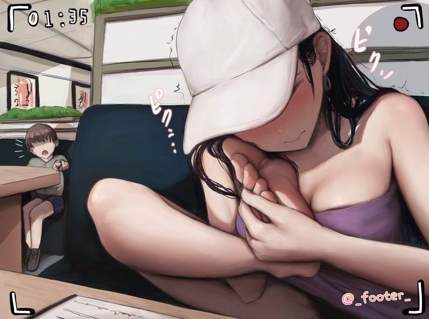 【足・脚】「ひあぁあ♡イキましゅ♡イってぇしまいましゅうぅー♡」エッチなご奉仕画像