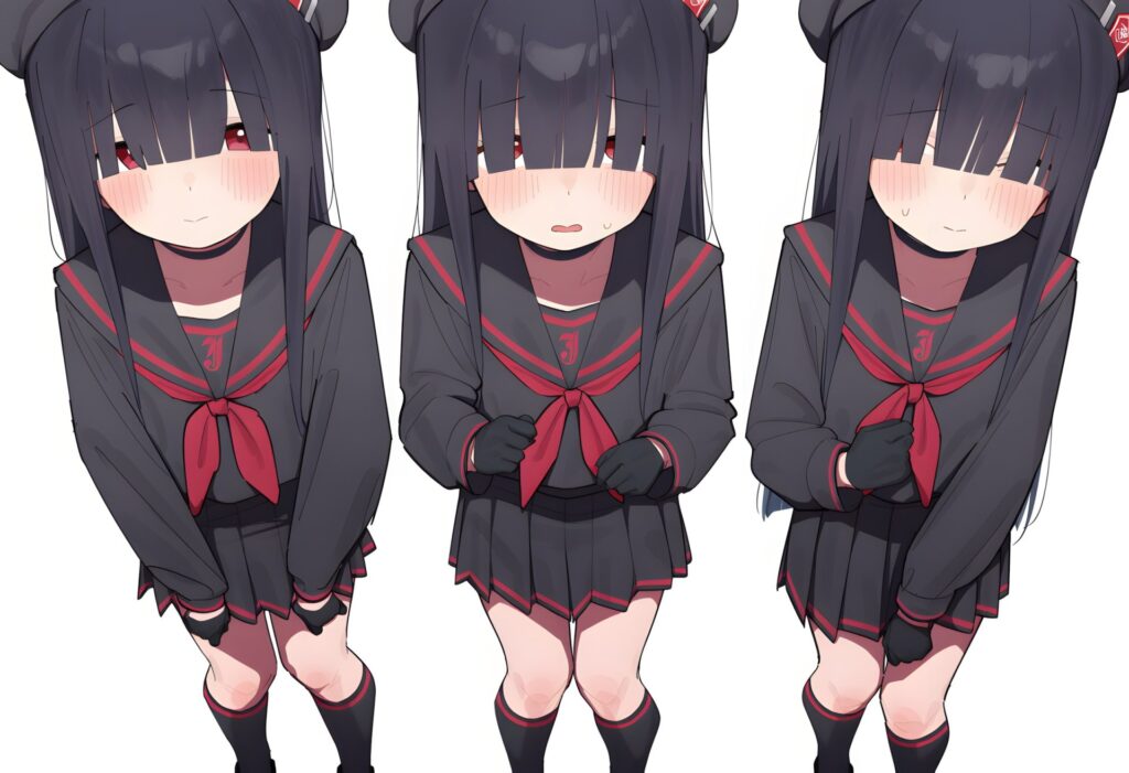 ブルーアーカイブのエロ画像フォルダを解放していく