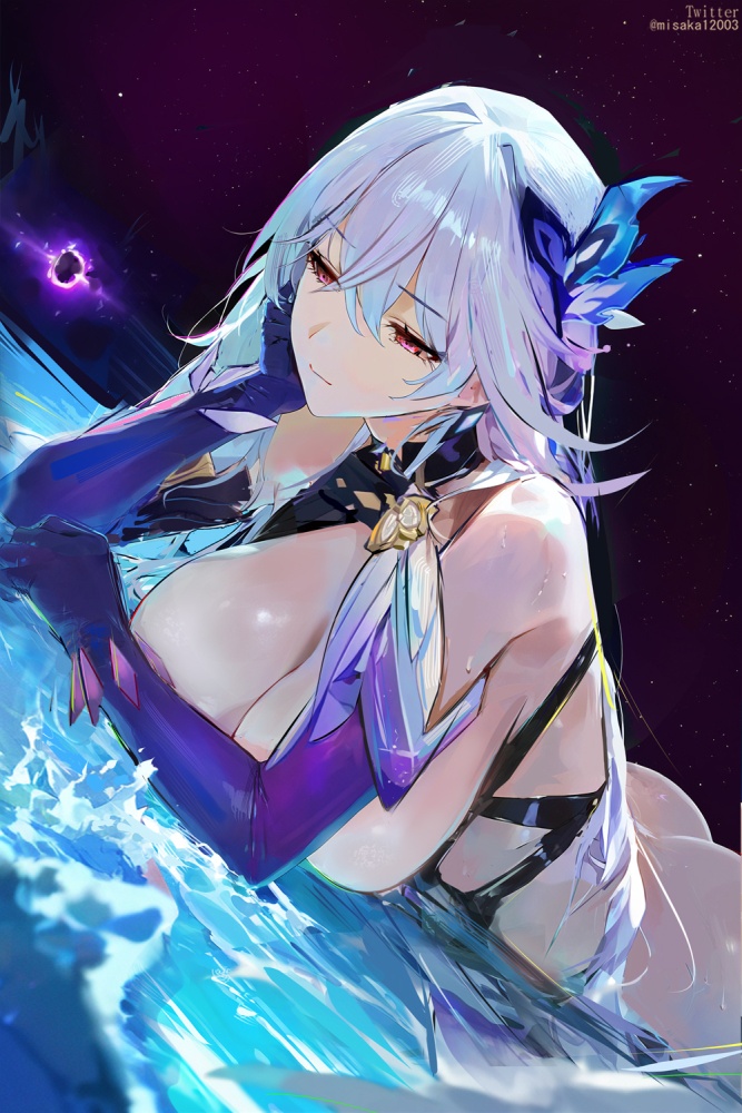 銀髪の二次エロ画像でいい夢みましょ♪