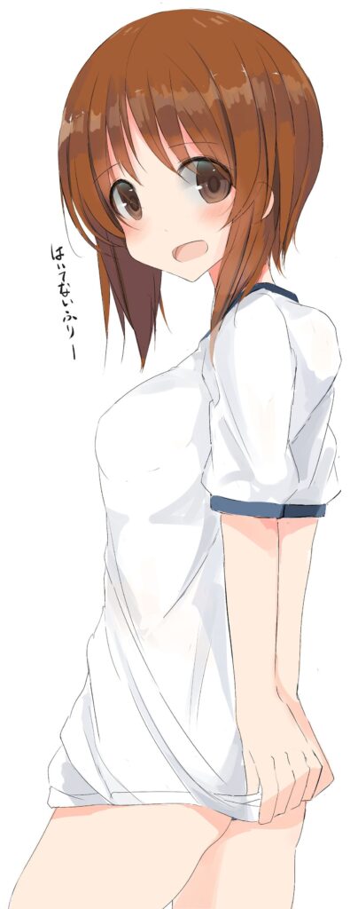 体操服・ブルマの二次元エロ画像。