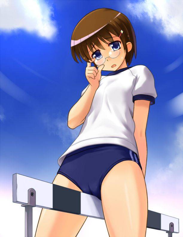 体操服・ブルマの二次元エロ画像。
