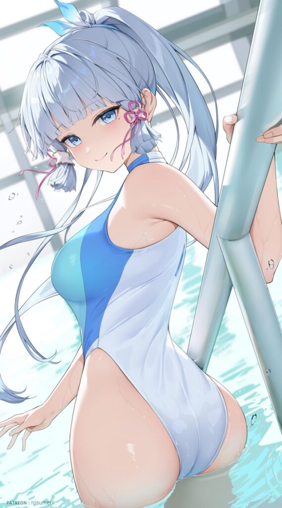 競泳水着の二次エロ画像