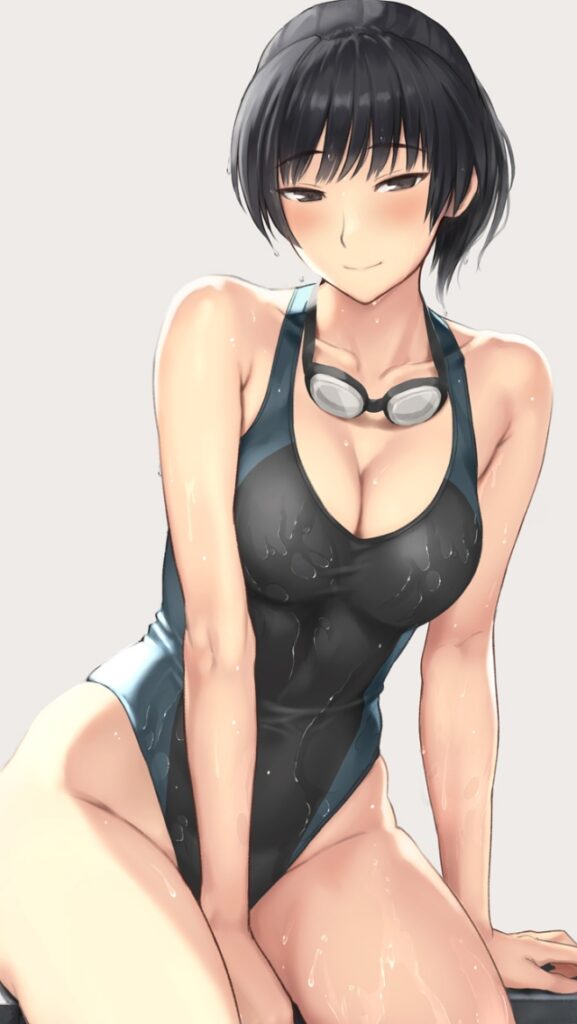 競泳水着の二次エロ画像