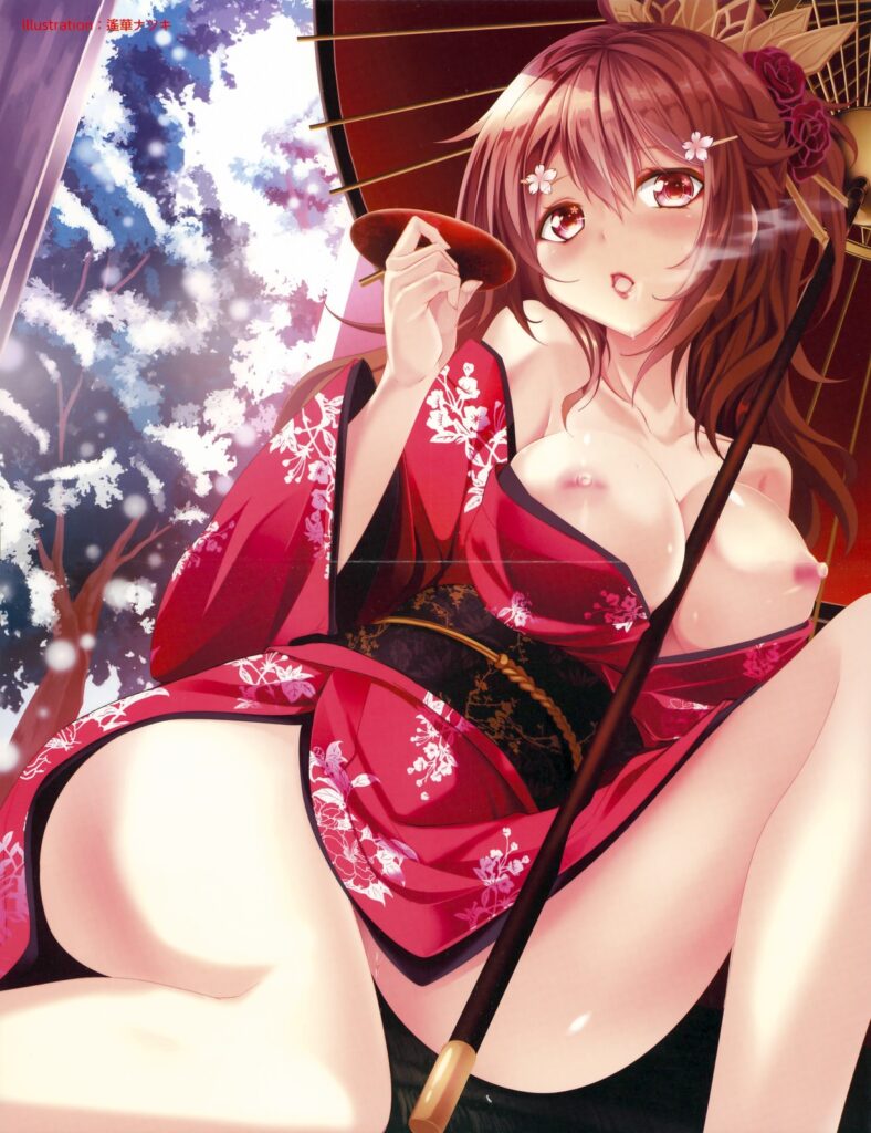 和服・浴衣の二次エロ画像くだしあ。