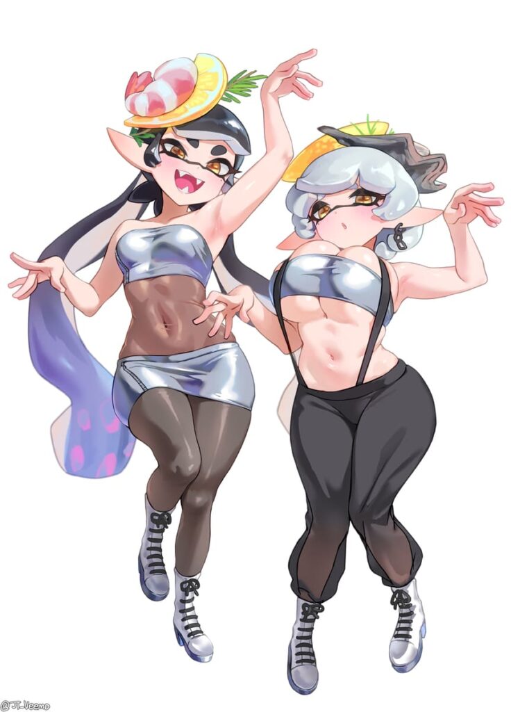 スプラトゥーンの画像ってエロいよな？