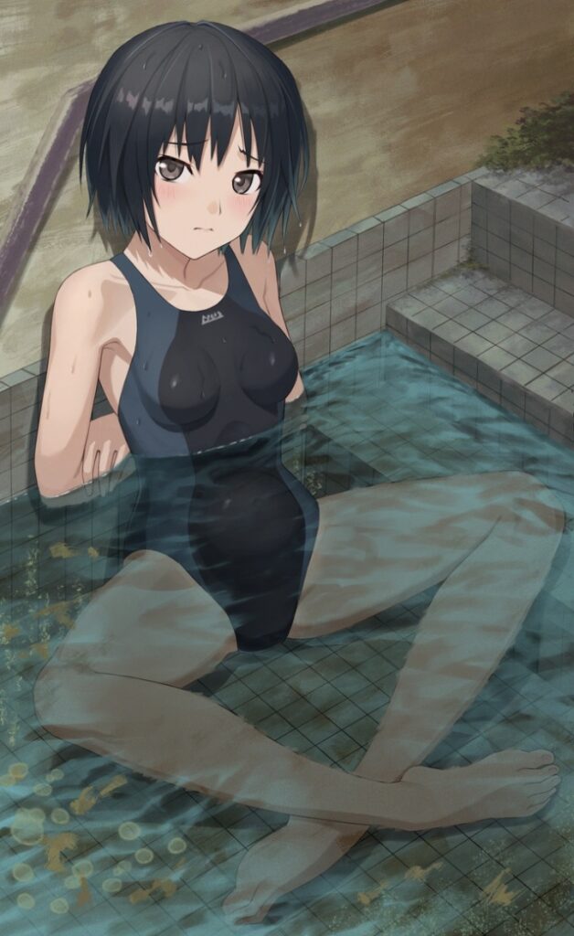 競泳水着の二次エロ画像