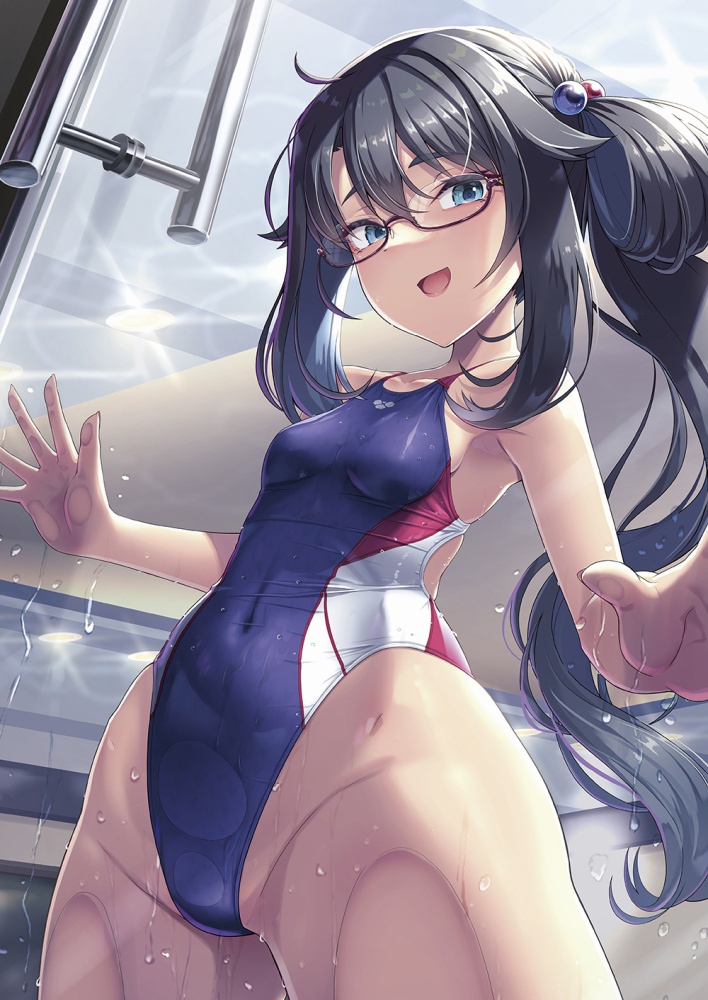 競泳水着の二次エロ画像