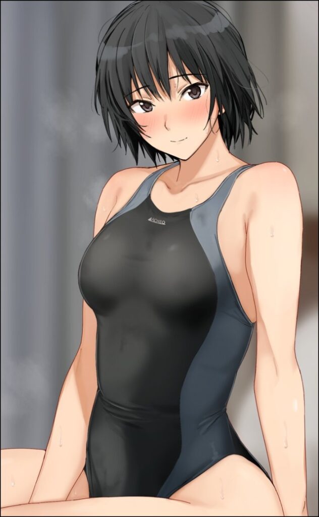 競泳水着の二次エロ画像