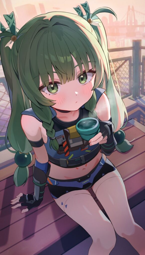 ゼンレスゾーンゼロ画像で今夜もイチャラブ妄想！「やっ♥ダメェ♥そこぉ♥そこいじめないでぇ♥」