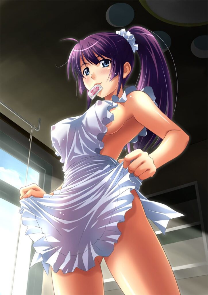 裸エプロンの抜けるエロ画像ください！