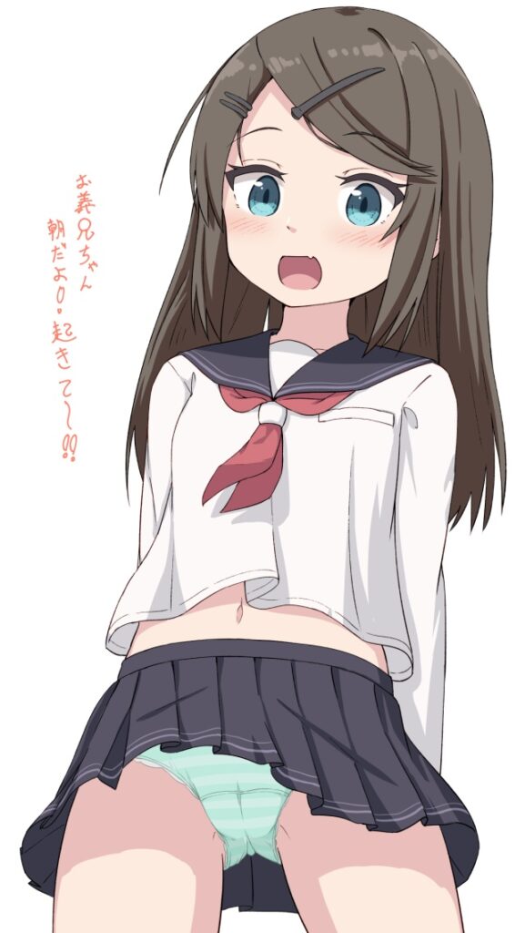 縞パンのエロ画像を集めてみた