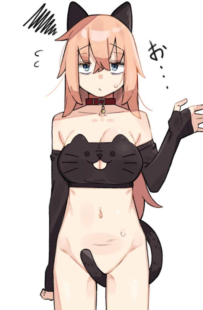 裸の二次エロ画像を愛でる。