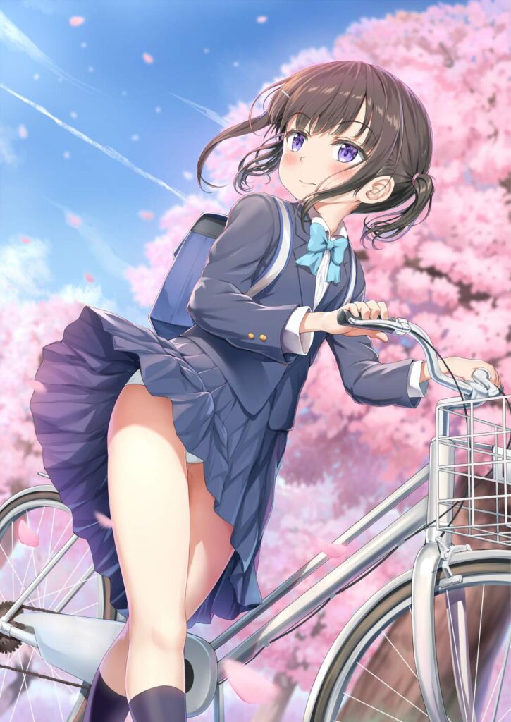 こんなにエロ過ぎるパンチラの画像は反則です!