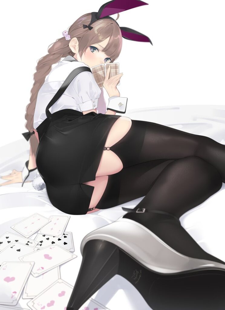 ガーターベルトの二次エロ画像