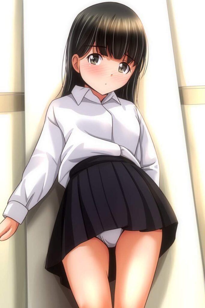 こんなにエロ過ぎるパンチラの画像は反則です!