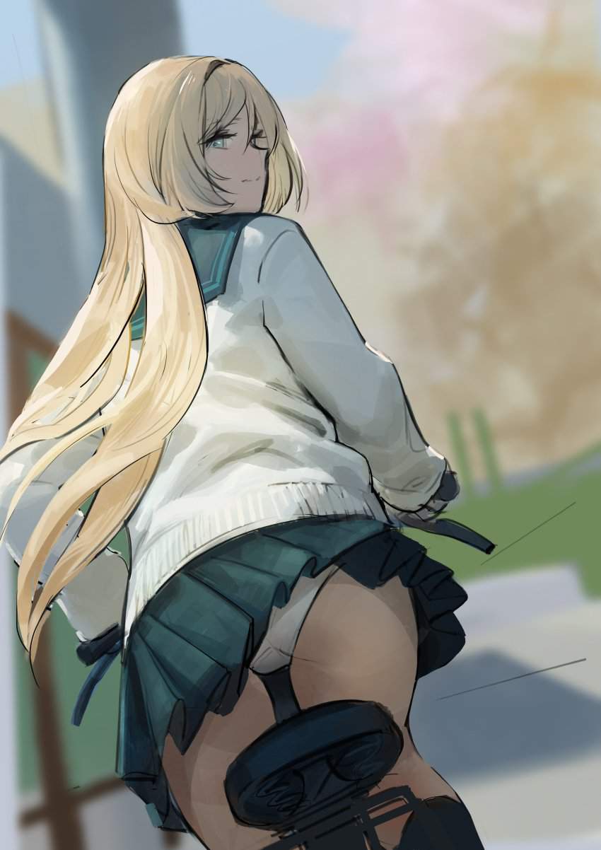 こんなにエロ過ぎるパンチラの画像は反則です!