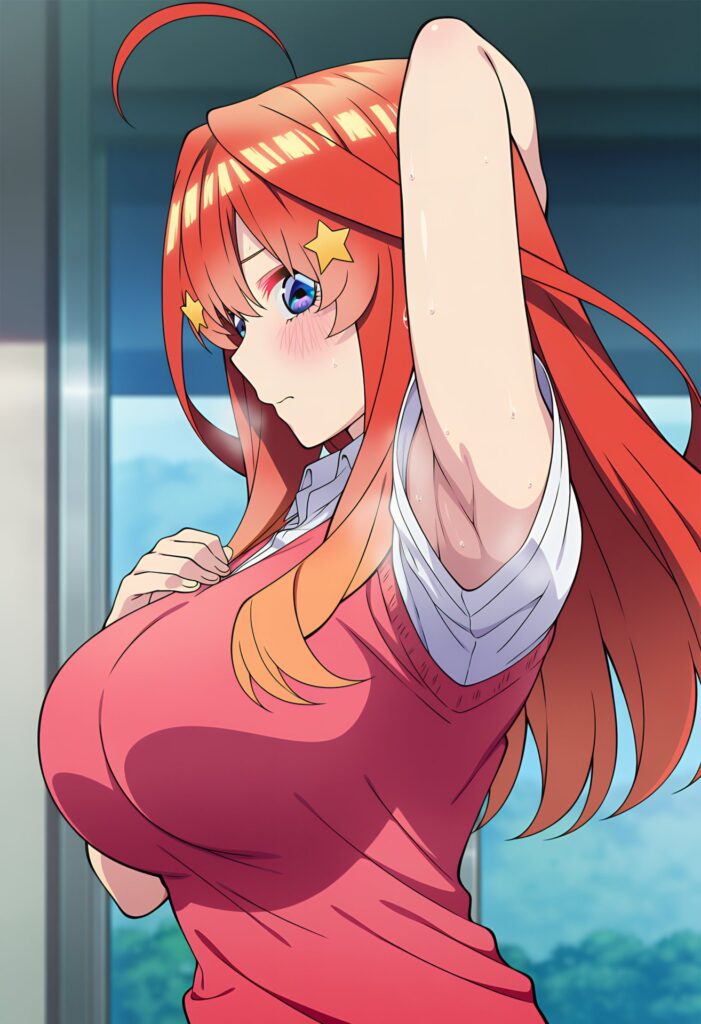 クッソ可愛い五等分の花嫁系美少女で妄想！ハメ撮り中出し！