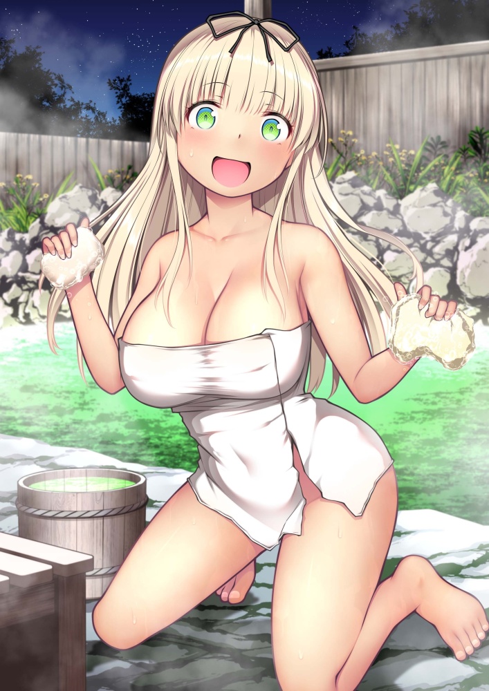 【温泉】「ひあぁあ♡イキましゅ♡イってぇしまいましゅうぅー♡」エッチなご奉仕画像