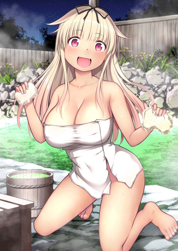 【温泉】「ひあぁあ♡イキましゅ♡イってぇしまいましゅうぅー♡」エッチなご奉仕画像
