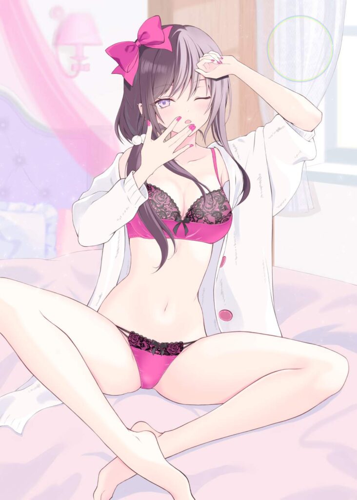 寝起きのエロい画像
