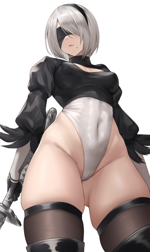 【エロ画像】NieR Automataのヤラシイ画像を今日のオカズにしませんか?