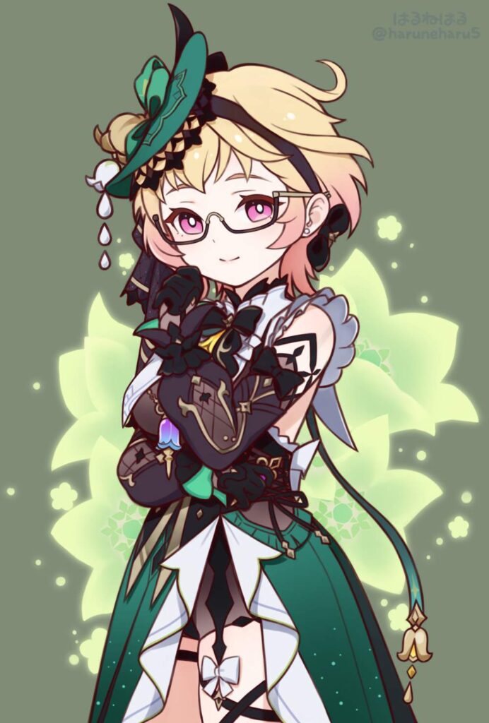 原神の可愛い二次元画像。