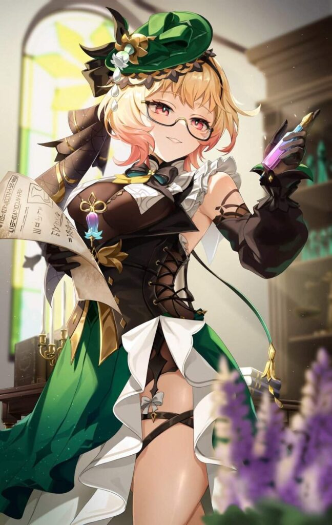 原神の可愛い二次元画像。