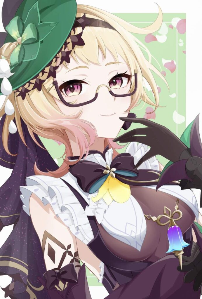原神の可愛い二次元画像。