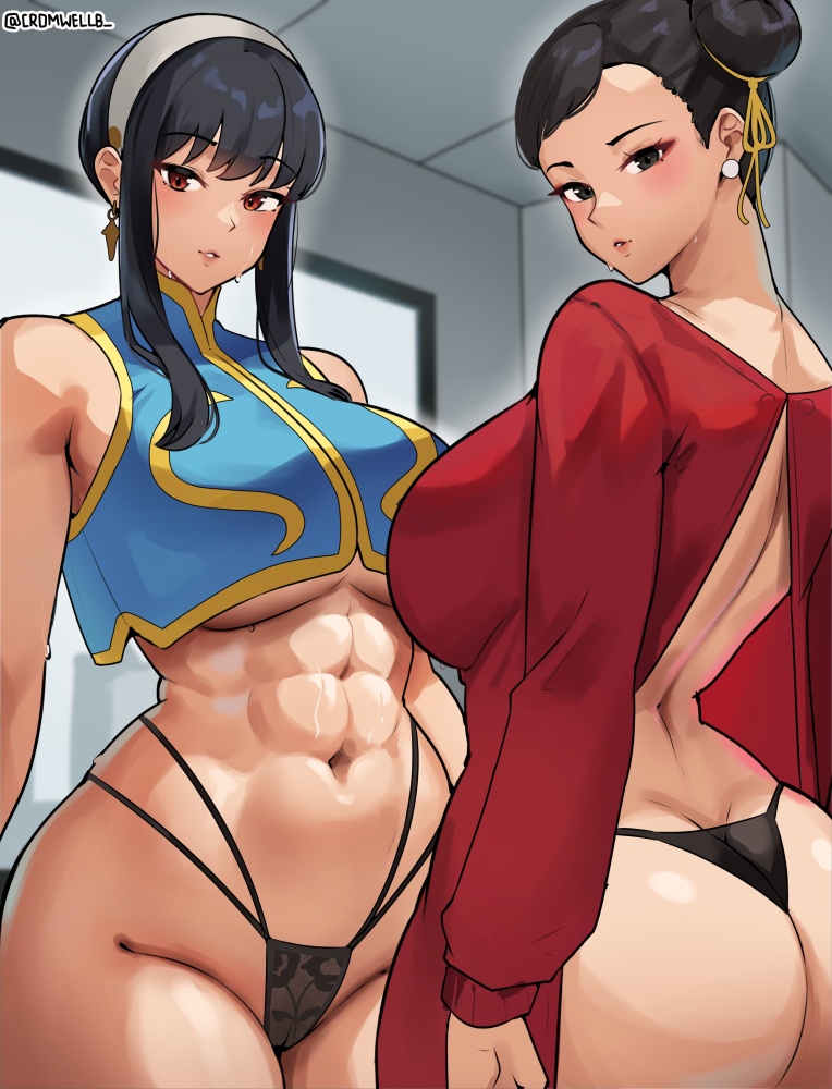 バック・後背位の二次元エロ画像。