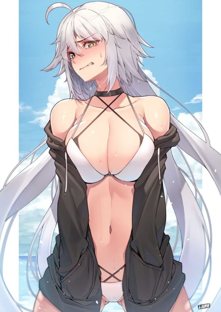 巨乳の二次元エロ画像。