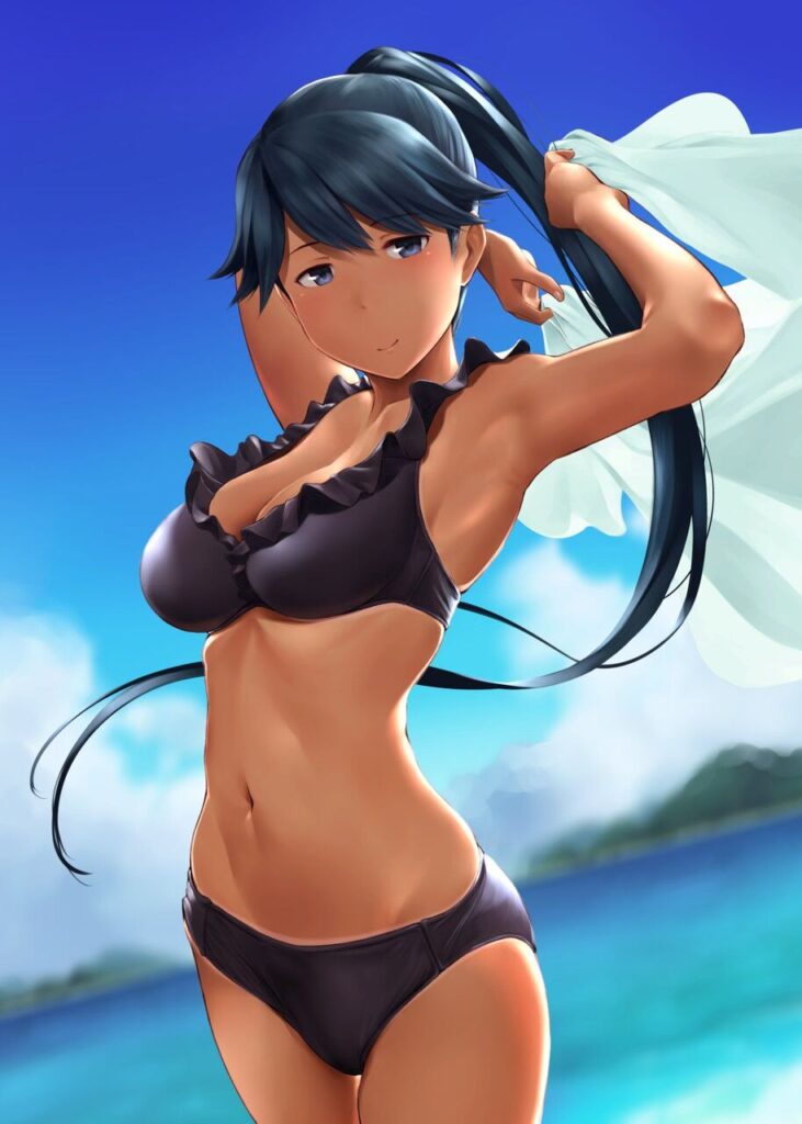 日焼け・褐色のエロい画像