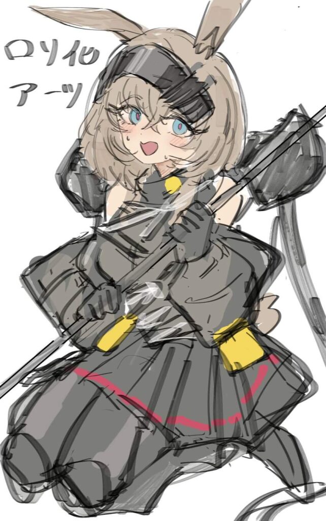 アークナイツの魅力についてエロ画像で検証
