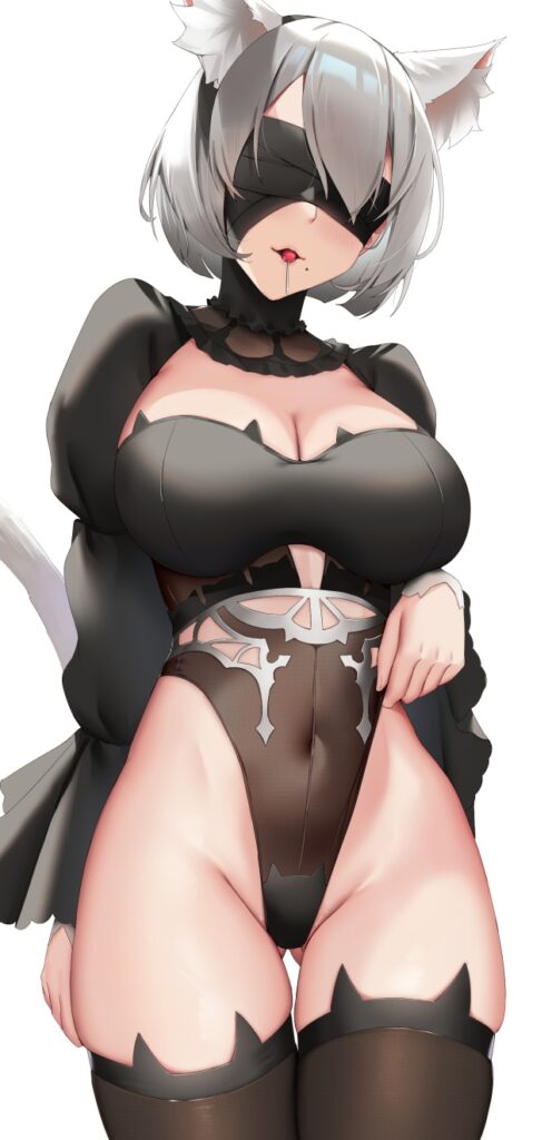 【エロ画像】NieR Automataのヤラシイ画像を今日のオカズにしませんか?