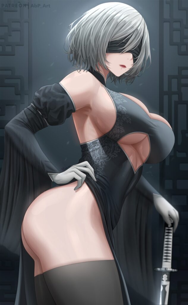【エロ画像】NieR Automataのヤラシイ画像を今日のオカズにしませんか?