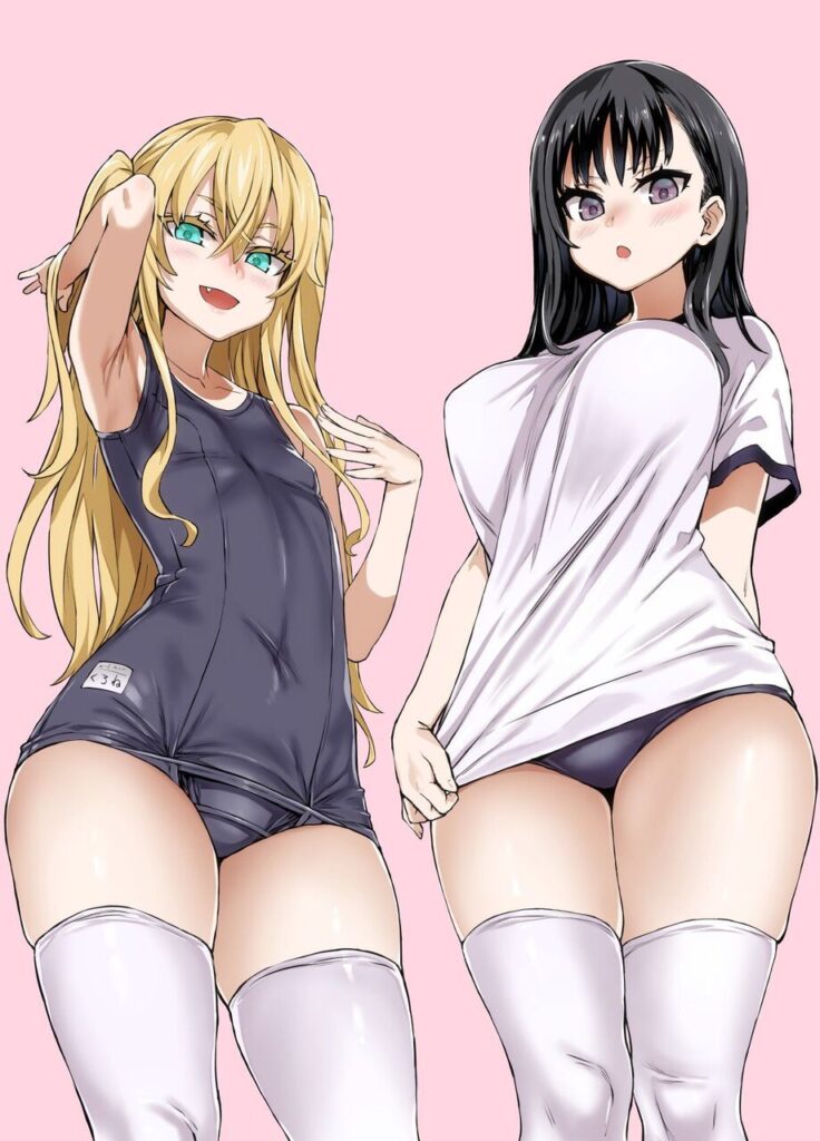 ローアングルでしこれる二次画像ください！