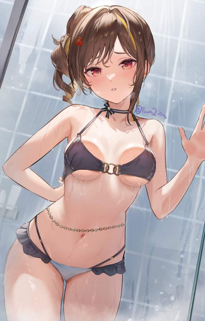 【原神】「ひあぁあ♡イキましゅ♡イってぇしまいましゅうぅー♡」エッチなご奉仕画像