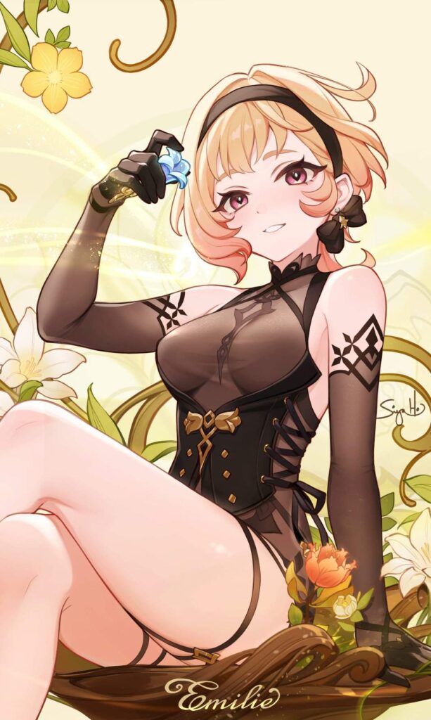 原神の二次エロ画像で！