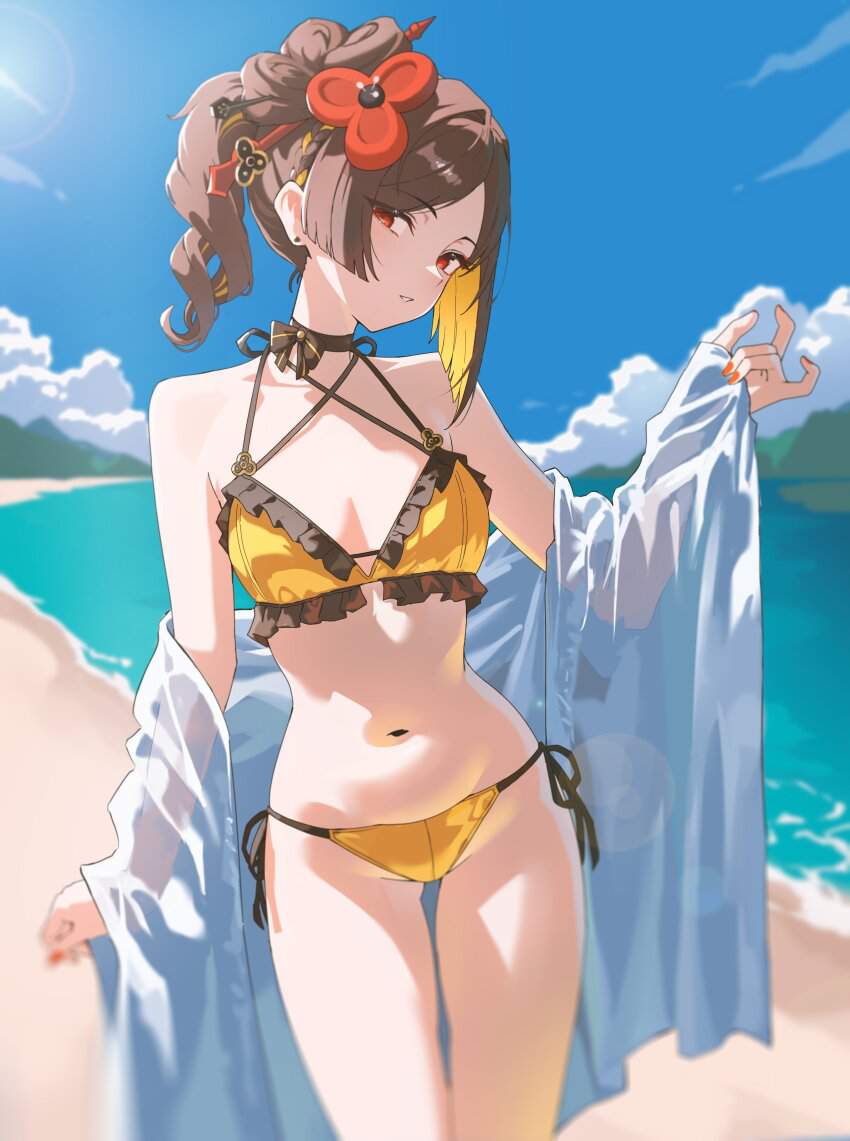 【原神】「ひあぁあ♡イキましゅ♡イってぇしまいましゅうぅー♡」エッチなご奉仕画像