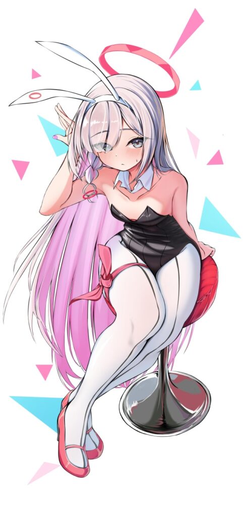 銀髪のエロ画像をランダムに貼っていくスレ