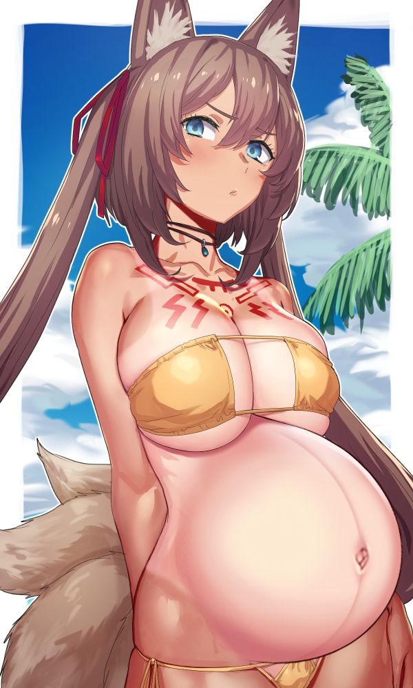ボテ腹の画像下さい!