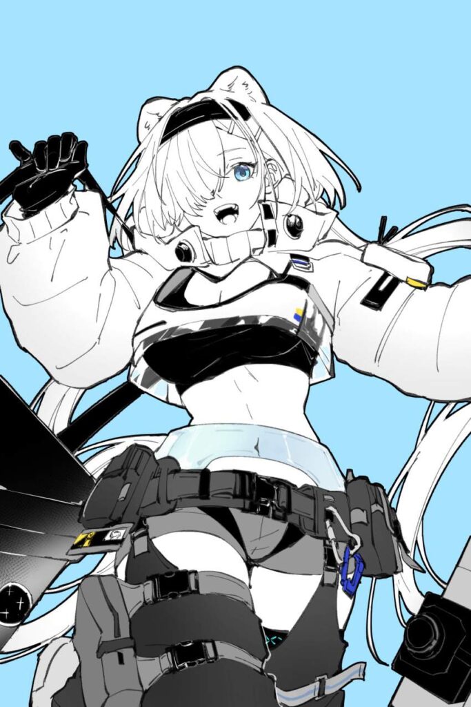 クッソ可愛いアークナイツ系美少女で妄想!ハメ撮り中出し!