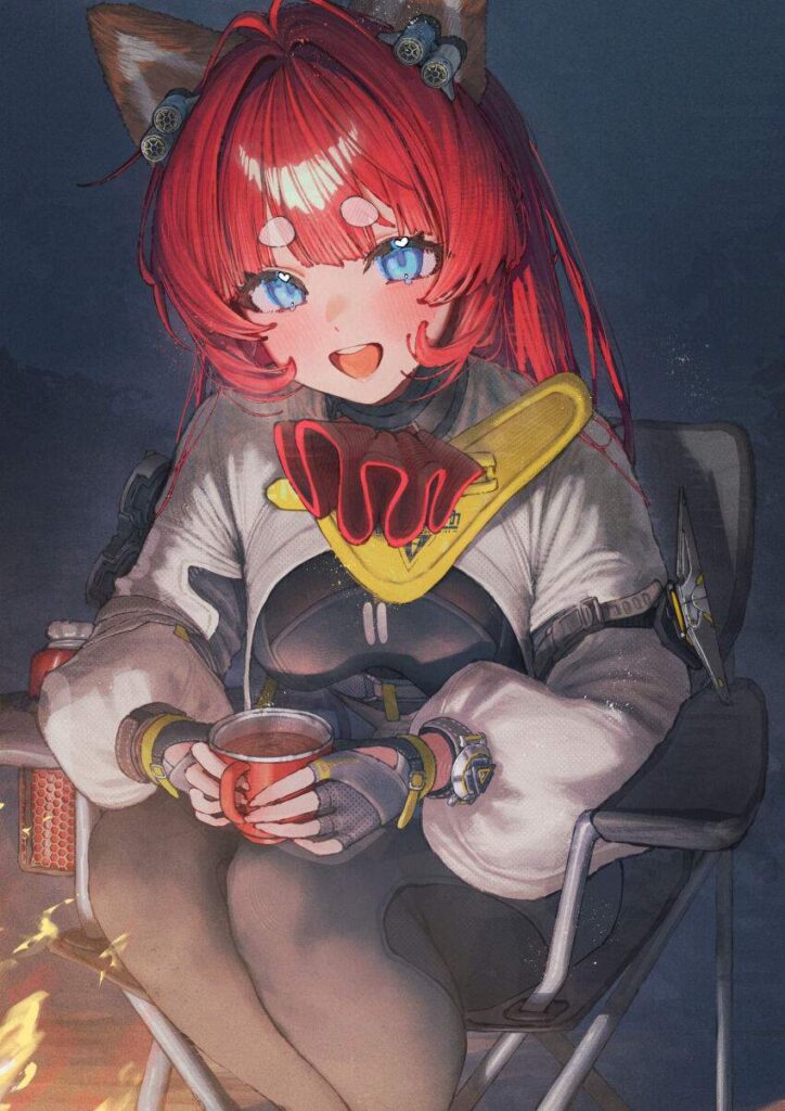 クッソ可愛いアークナイツ系美少女で妄想!ハメ撮り中出し!