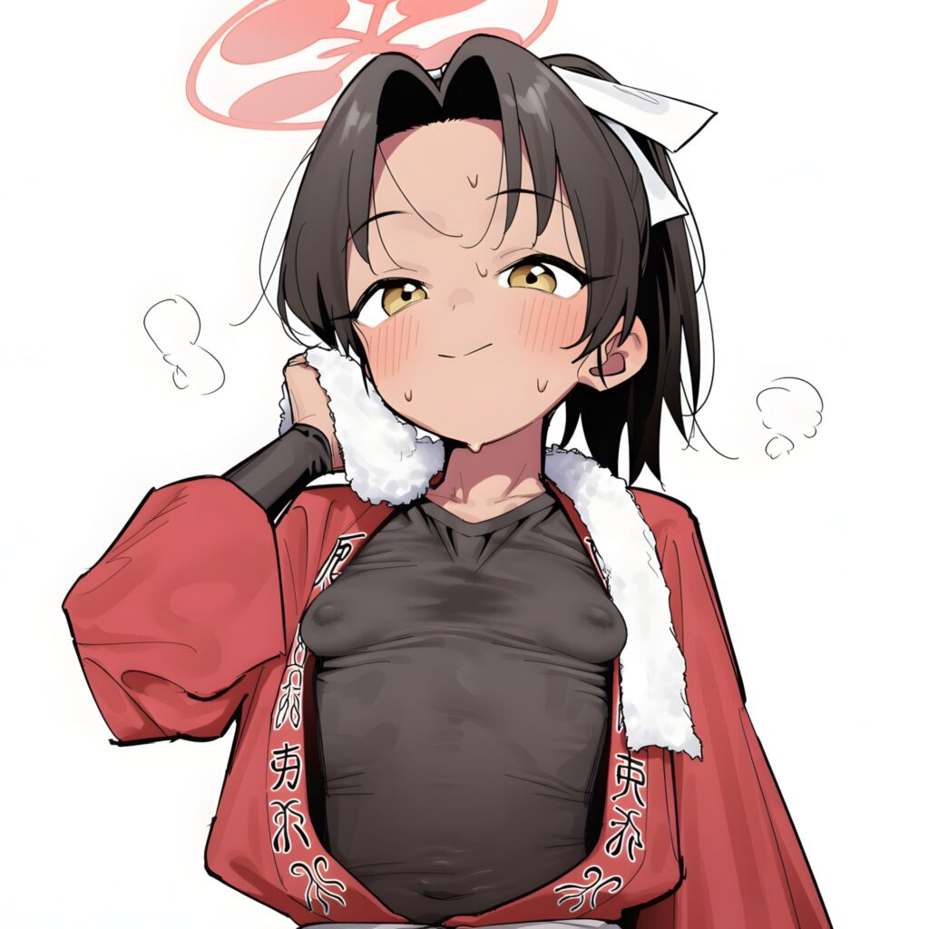 ブルーアーカイブの二次エロ画像で!
