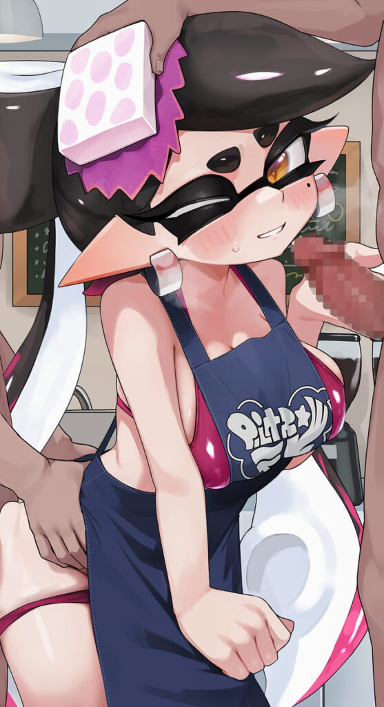 スプラトゥーンのよさを再確認できるエロ画像