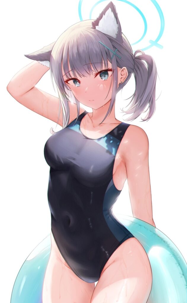 【二次】ブルーアーカイブのメチャシコで可愛い女の子のエッチな画像