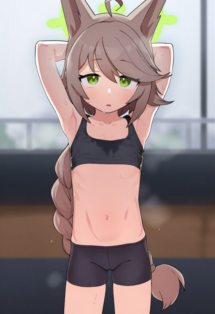 【二次】ブルーアーカイブのメチャシコで可愛い女の子のエッチな画像