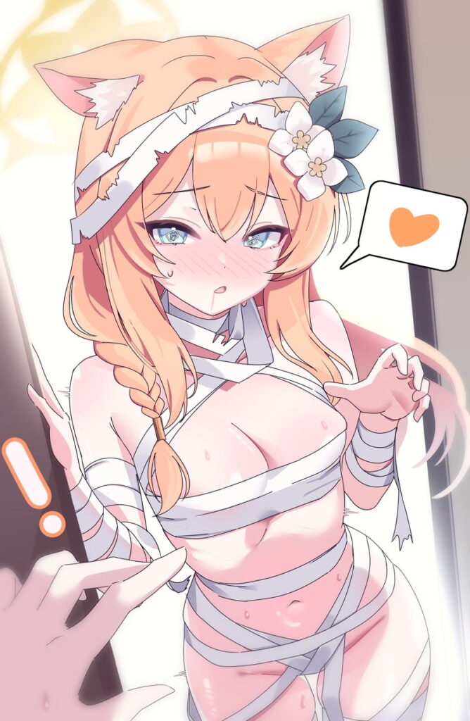 【二次】ブルーアーカイブのメチャシコで可愛い女の子のエッチな画像