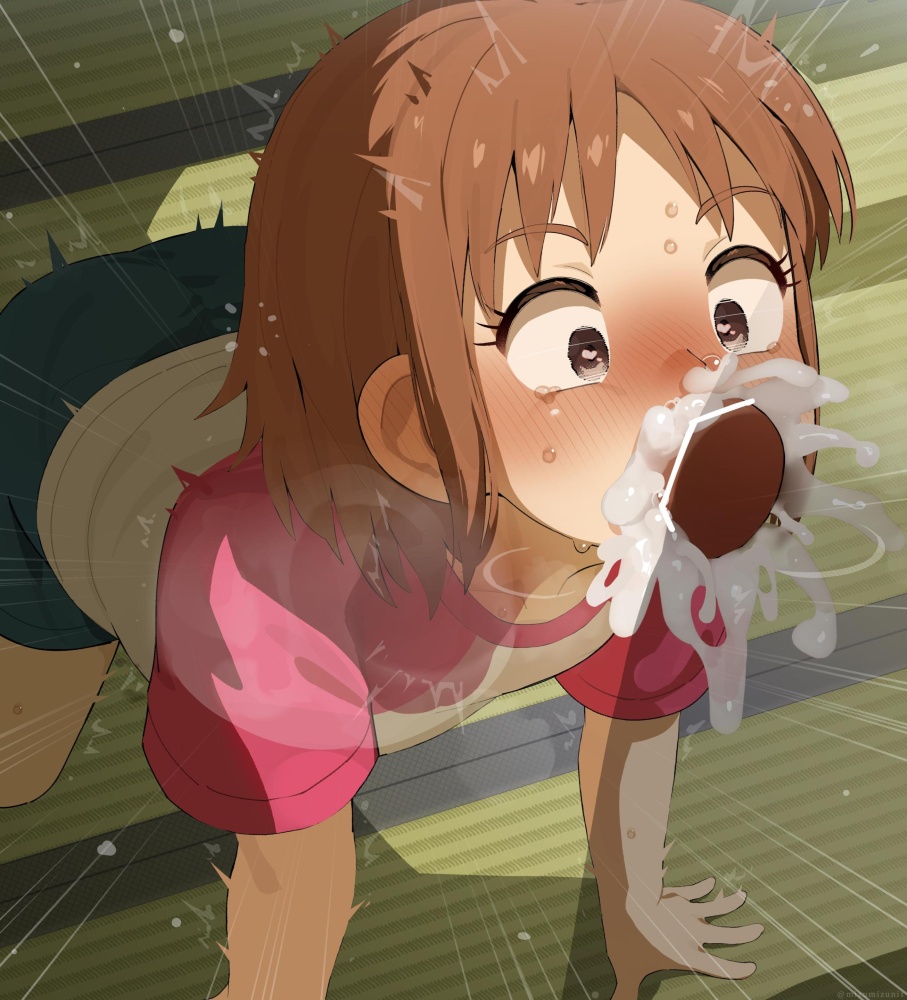 目がハートの虹エロ画像